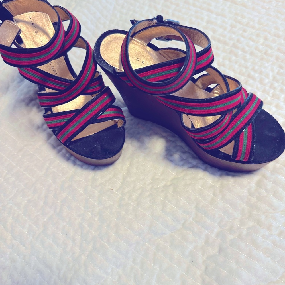 Super cute Marc Jacobs wedge heels